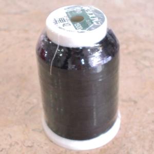 ロックミシン用糸　黒　