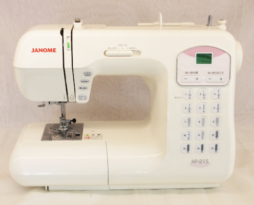 中古・ジャノメコンピュータミシン　KP215